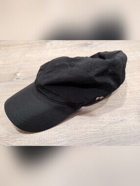 Black Womens CALIA Casual Cotton Cap -osfa